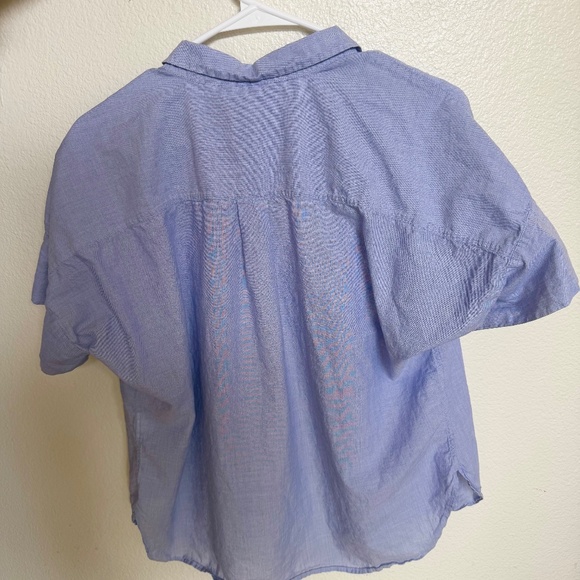 Uniqlo Linen Button Up Shirt - Picture 2 of 3